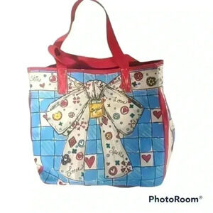 Brighton Canvas Love Sparkle Tote Bag